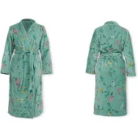 Pip studio Bathrobe Les Fleurs Green XS