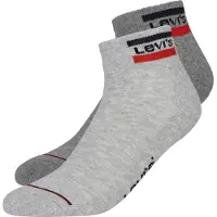 Levi's Sockor gråmelerad / ljusröd