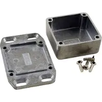 Hammond Electronics 1590LLBFL Universalhölje 50 x 50 x 25 Aluminium Natur 1 st