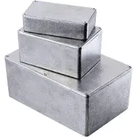Hammond Electronics 1590T Universalhölje 120 x 80 x 59 Aluminium Pressgjutning Aluminium 1 st