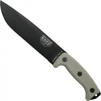 ESEE Junglas 2 Black, JUNGLAS-II survival knife kydex sheath + MOLLE-back
