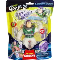 Character Options Ltd. Heroes of Goo Jit Zu Lightyear Alpha Buzz Hjältepaket - ultra-elastiskt, lila metallisk Goo-fyllning, mjukt och töjbart, roligt utan kladd