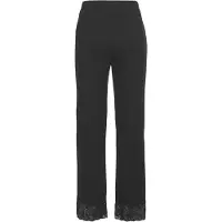 LASCANA Pyjamasbyxa svart