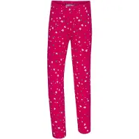 Happy girls Leggings blå / hallon / silver / vit