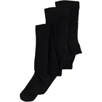 Name It Kids Strumpbyxor - Noos - Rib - NknPantyhose - 2-pack - Svart - - 9-10 år (134-140) - Strumpbyxor
