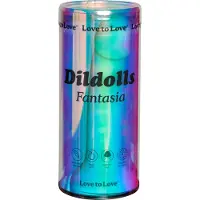 Love to love Dildolls Fantasia - Sugrörssilikondildo med sugkopp