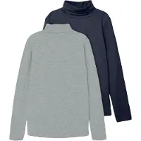 Name it T-shirt 'Viggo' marinblå / gråmelerad