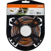 Stihl CF3 Pro, Tråd till grästrimmer, Multifärg, Polyamid, 26 m, 1 styck, 2,7 mm
