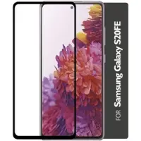 Ginza.se GEAR Glass Prot. Flat Case Friendly 2.5D GOLD Samsung Galaxy S20FE 5G/S20FE 4G
