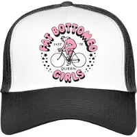Ginza.se Queen: Unisex Mesh Back Cap/Fat Bottomed Girls (Black & White)