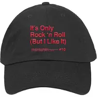 Ginza.se The Rolling Stones: Unisex Baseball Cap/It's Only Rock 'N Roll (Black)