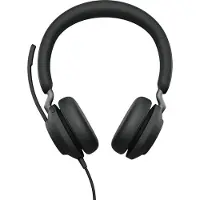 Jabra Evolve2 40 UC Stereo - Headset - på örat - kabelansluten - USB-C - ljudisolerande
