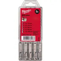 Milwaukee Borrsats för betong 4932352338; SDS-plus; 5-10 mm; 5 st.