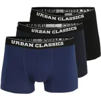 Urban Classics Boxershorts marinblå / nattblå / vit