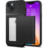 Spigen Slim Armor CS för iPhone 14 Skal (2022) [Militärklassad Skydd] - Svart