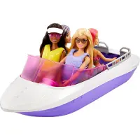 Barbie - Barbie Doll And Boat Doll Playset With Puppy And Accessories
