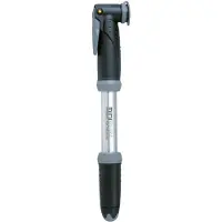 Topeak Dual Mini Pump Svart,Silver 120 Psi