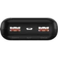 Ansmann PB320PD Powerbank 20000 mAh Power Delivery LiPo USB-A, USB-C Svart