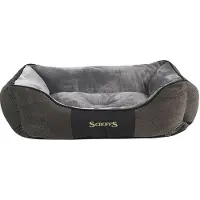Scruffs & Tramps Chester Box Bed Graphite (grå) hundkorg