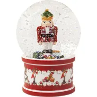 Villeroy & Boch Christmas Toys Nötknäckare Snöglob - Julpynt Porslin Multi