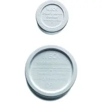 Multi Låg Weck Ø6,7 cm för patentglas vit plast 5 st/fp