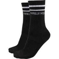 Gorilla wear Crew Socks 2-Pack, black, 39-42