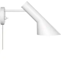 Louis Poulsen Vägglampa , AJ, Vit, Vardagsrum, Metall, Design