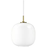 Louis Poulsen Taklampa , VL45 Radiohus, dimbara, Vit, Vardagsrum, Glas, Design