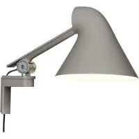 Louis Poulsen Vägglampa , NJP, Grå, Vardagsrum, Metall, Design