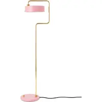 Made By Hand Golvlampa , Rosa / ljusröd, Vardagsrum, Metall
