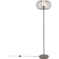QAZQA Design golvlampa rostbrun - Johanna