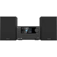 Kenwood Electronics M-725DAB-B, Hemmaljud mikrosystem, Svart, 50 W, 2-vägs, 75 dB, 10%