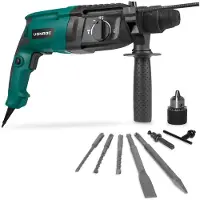 Vonroc Borrhammare 800W – 3 Joule – SDS plus | Inkl. Borrchuck med nyckel