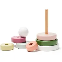 Kids Concept Stapeltorn - Edvin - - One Size - Stapelleksaker