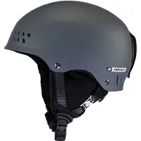 K2 - Skidhjälmar dam - Emphasis Matte Pearl Charcoal för Unisex - Storlek M - Grå