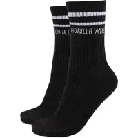 Gorilla wear Crew Socks 2-Pack, black, 35-38