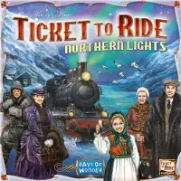 Days of Wonder - Ticket to Ride Brädspel - Norrsken - Nordic - - One Size - Brädspel