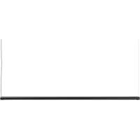 HAY Taklampa , Factor Linear 1500, dimbara, Svart, Kök, Metall, Design