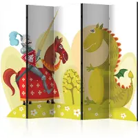 Artgeist Rumsavdelare / Skärmvägg - Dragon and knight II - 225x172