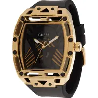 GUESS Analog klocka 'Legend' guld / svart
