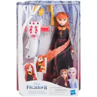 Hasbro Disney Frost syskonstilar Anna modedocka med extra långt rött hår, flätningsverktyg & hårklipp - Lek för barn 5 år & upp