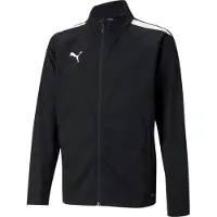Puma Sportjacka 'TeamLiga' svart / vit