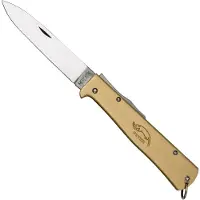 Otter Mercator 10-736 RG Large Brass Carbon Pocket clip, pocket knife
