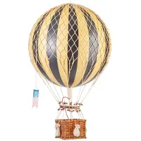 Authentic Models Royal Aero Luftballong 56 cm Svart