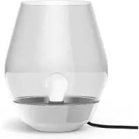 New Works Bordslampa , Bowl, Grå, Vardagsrum, Metall, Design