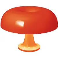 Artemide Bordslampa , Nessino, Orange, Vardagsrum, Plast, Design
