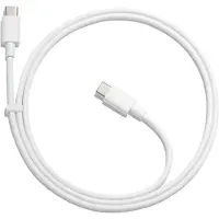 Google USB-C till USB-C Kabel - 1m - 3A bulk. Vit