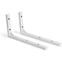 BLUE LABEL L konsol till handfat – djup 43 cm – höjd 20 cm – vit
