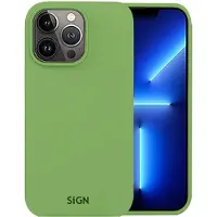 Sign Liquid Silicone Case för iPhone 14 Pro - Grön