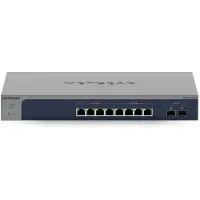 Netgear Smart MS510TXM - Switch - L3 Lite - smart - 4 x 100/1000/2.5G + 4 x 1/2.5/5/10GBase-T + 2 x 10 Gigabit SFP+ (upplänk) - rackmonterbar, skri...